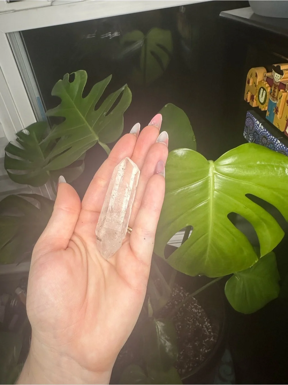 Clear Quartz Naturally Double Terminated Crystal